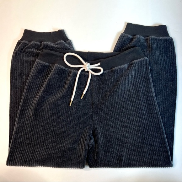 The Great The Corduroy Lantern Sweatpants in Slate Gray Size 1 - Picture 9 of 11